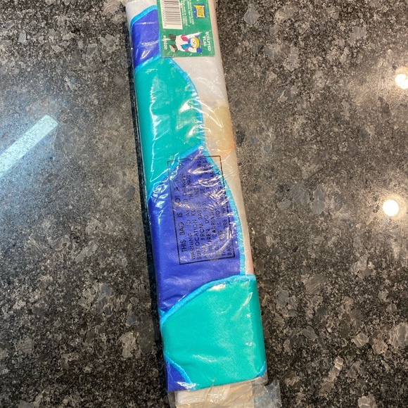 Vtg Meadow Creak Sculpted Flag Christmas Holiday Snowman Large Size 28 x 40" NEW - Picture 4 of 6